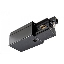 Obrázek pro produkt Deko-Light 1-fázový kolejnicový systém, D One napájení, levé, 220-240V černá RAL 9011 71 mm - DEKOLIGHT