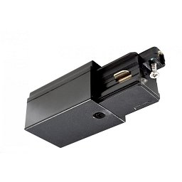 Obrázek pro produkt Deko-Light 1-fázový kolejnicový systém, D One napájení, levé, 220-240V černá RAL 9011 71 mm - DEKOLIGHT