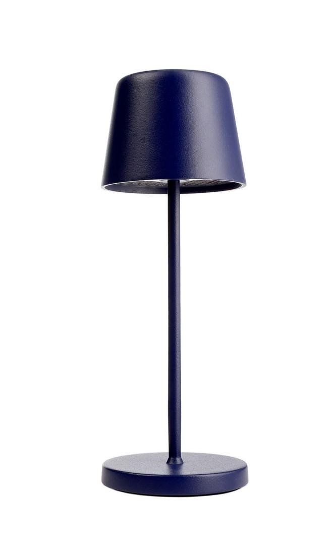 IMPR 346080 Deko-Light nabíjecí svítidlo, Canis Mini, 2,3 W, 2200/3000 K, 3,7V DC 110 lm kobaltová modrá RAL 5013 IP65 - LIGHT IMPRESSIONS