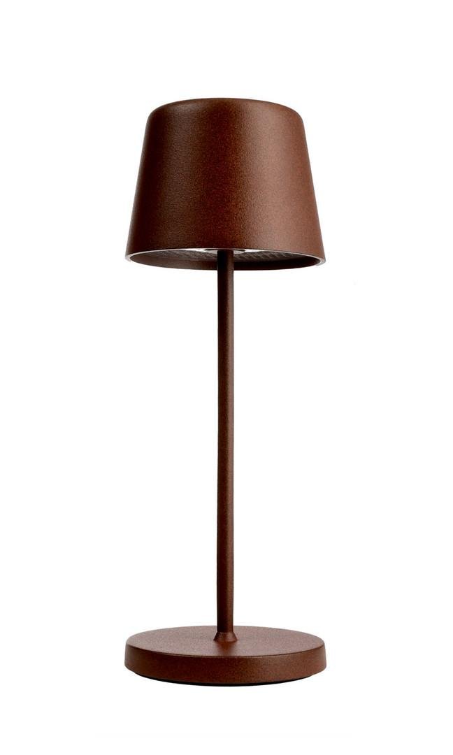 IMPR 346081 Deko-Light nabíjecí svítidlo, Canis Mini, 2,3 W, 2200/3000 K, 3,7V DC 110 lm rezavá IP65 - LIGHT IMPRESSIONS