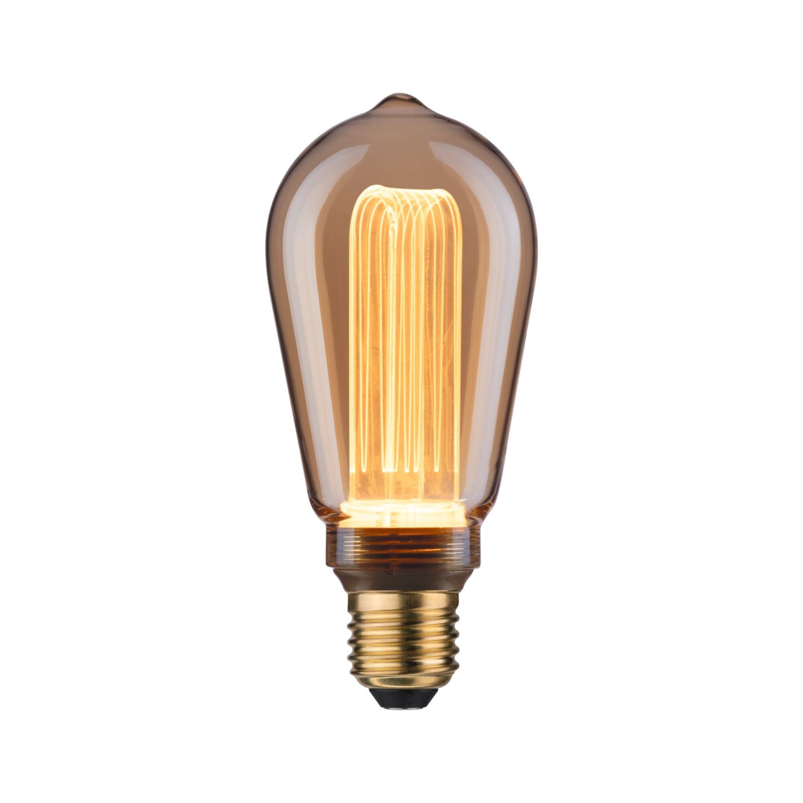 P 28879X VÝPRODEJ VZORKU - Inner Glow Edition LED žárovka Arc E27 230V 3,5W 1800K zlatá - PAULMANN