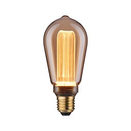 Obrázek pro produkt VÝPRODEJ VZORKU - Inner Glow Edition LED žárovka Arc E27 230V 3,5W 1800K zlatá - PAULMANN