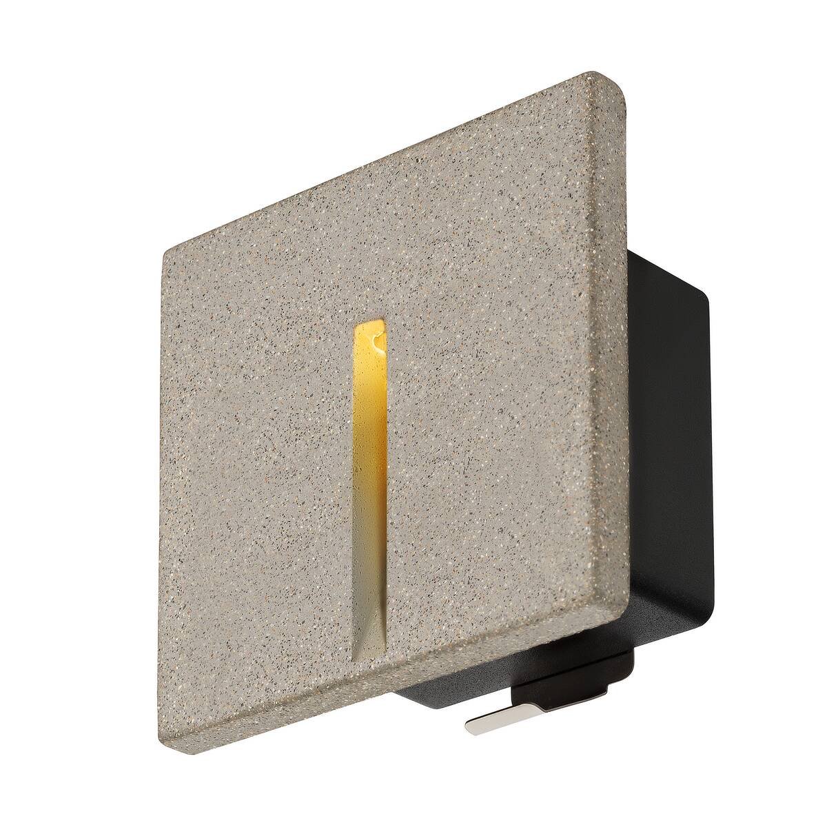 LA 1006407 CONCRETO EL nástěnné zápustné svítidlo šedé, 3,2 W, 15 lm, 3000 K - BIG WHITE (SLV)