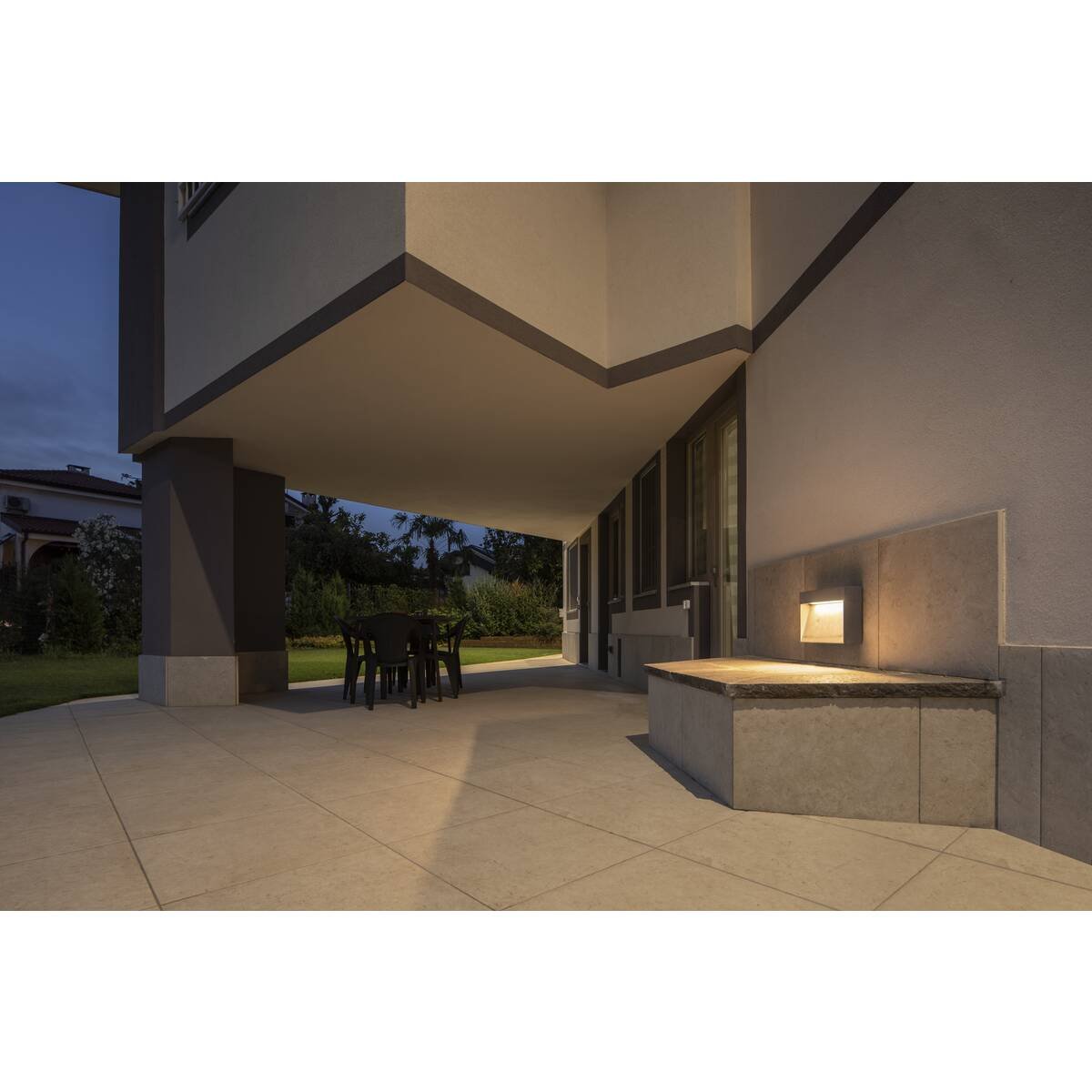 LA 1006405 CONCRETO L WL nástěnné přisazené svítidlo, šedé, 12 W, 570 lm, 3000 K CRI80 - BIG WHITE (SLV) (obrázek 3)