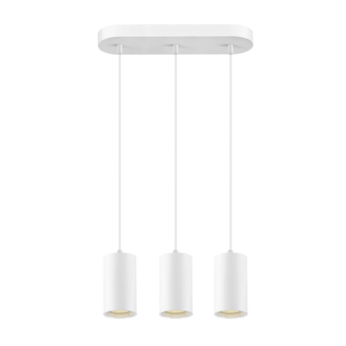 LA 1006436 ASTO TUBE závěsné svítidlo, GU10, délka závěsu 250 cm, max. 3x 10 W, bílá - BIG WHITE (SLV)