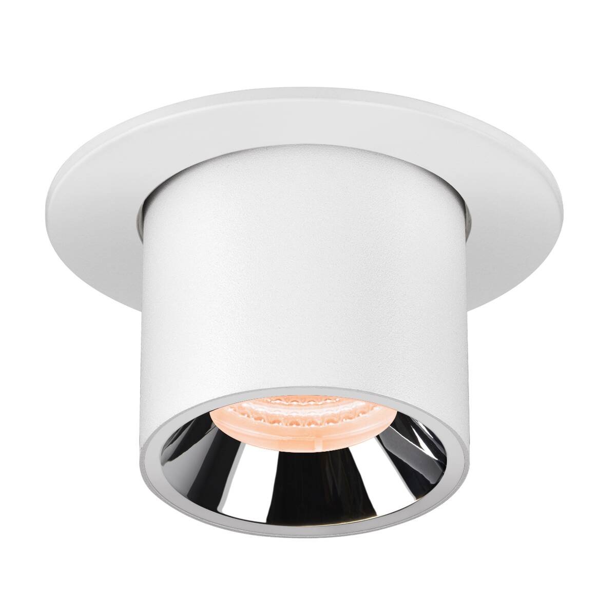 LA 1006935 NUMINOS® PROJECTOR S stropní zápustné svítidlo, 2700 K, 40°, válcové, bílé/chrom - BIG WHITE (SLV) (obrázek 4)