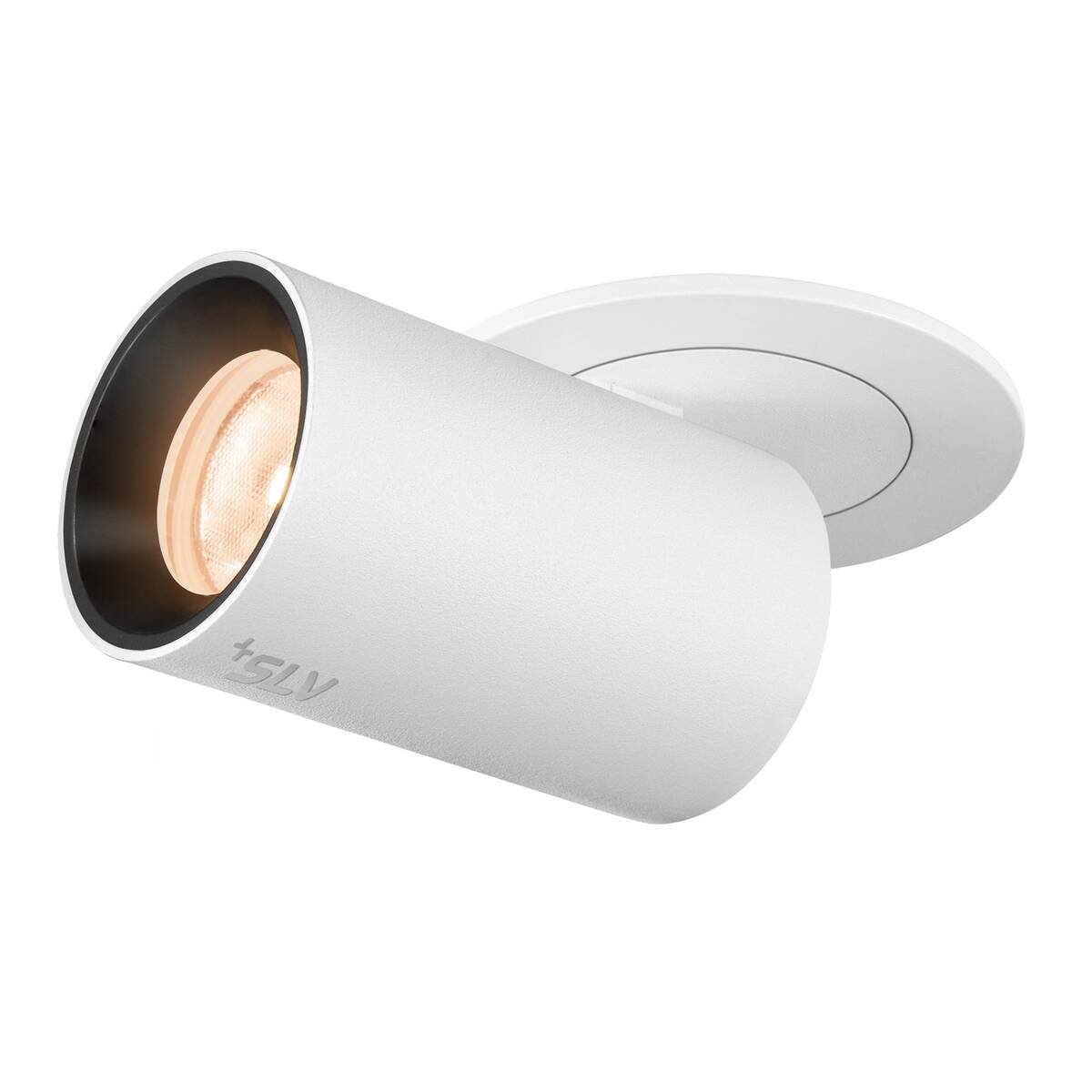 LA 1006879 NUMINOS® PROJECTOR XS stropní zápustné svítidlo, 2700 K, 40°, válcové, bílé/černé - BIG WHITE (SLV) (obrázek 8)