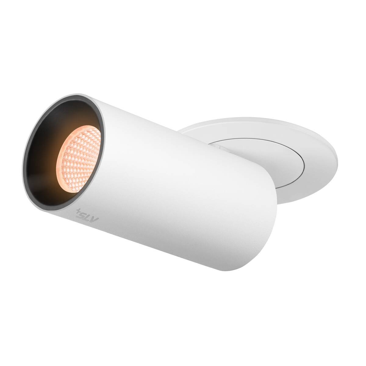 LA 1006930 NUMINOS® PROJECTOR S stropní zápustné svítidlo, 2700 K, 20°, válcové, bílé/černé - BIG WHITE (SLV) (obrázek 8)