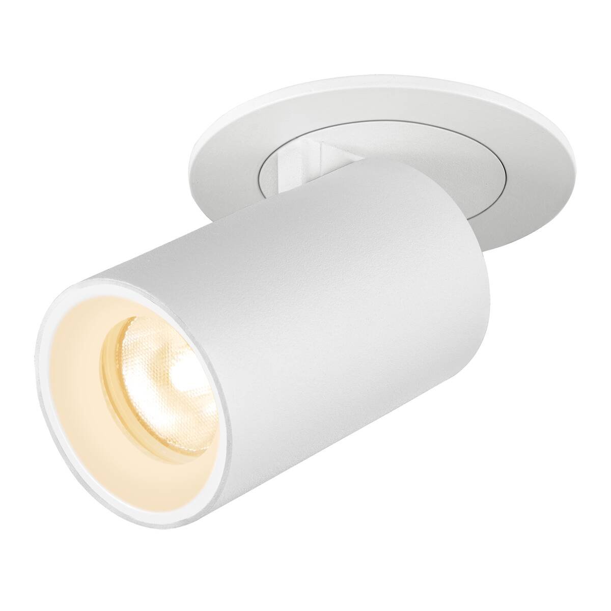 LA 1006895 NUMINOS® PROJECTOR X stropní zápustné svítidlo, 3000 K, 20°, válcové, bílé/bílé - BIG WHITE (SLV)
