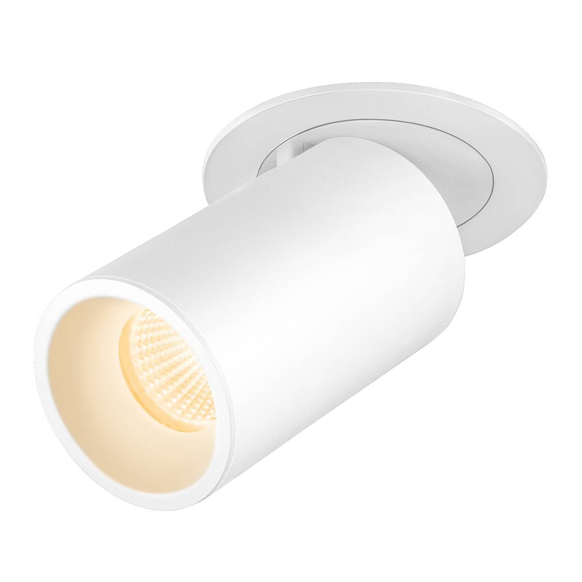 Levně LA 1007006 NUMINOS® PROJECTOR M stropní zápustné svítidlo, 3000 K, 40°, válcové, bílé/bílé - BIG WHITE (SLV)