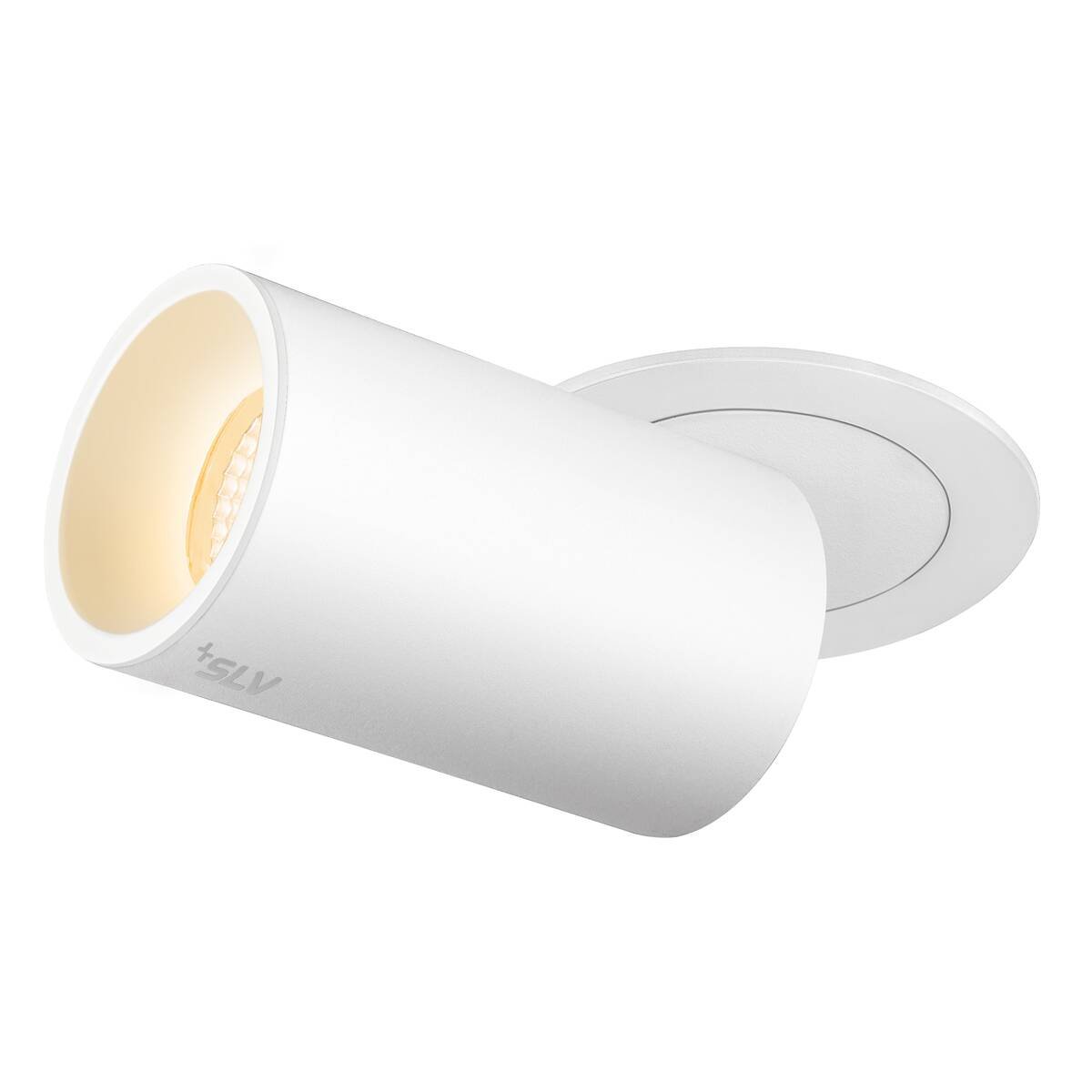 LA 1007006 NUMINOS® PROJECTOR M stropní zápustné svítidlo, 3000 K, 40°, válcové, bílé/bílé - BIG WHITE (SLV) (obrázek 8)