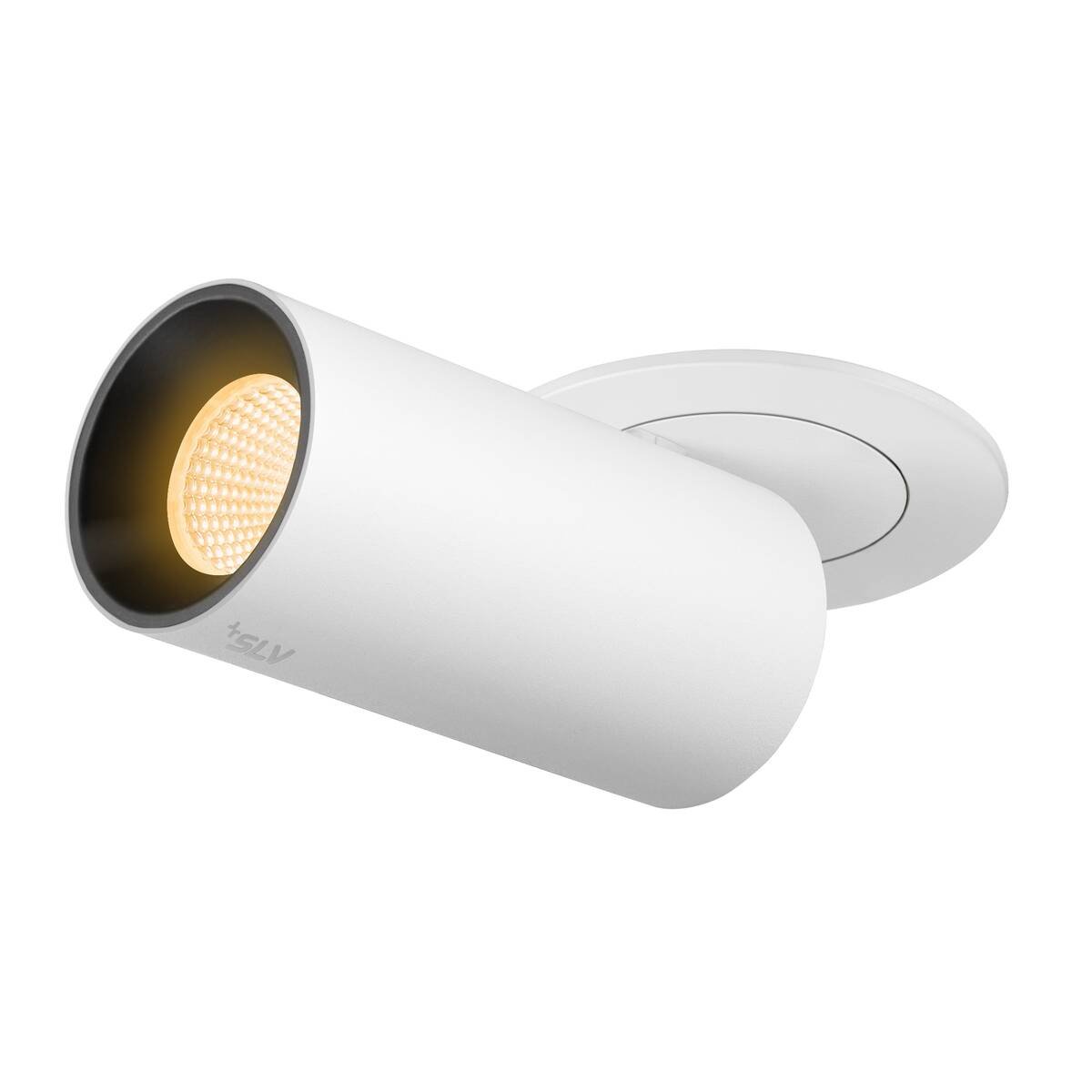 LA 1006951 NUMINOS® PROJECTOR S stropní zápustné svítidlo, 3000 K, 40°, válcové, bílé/černé - BIG WHITE (SLV) (obrázek 8)