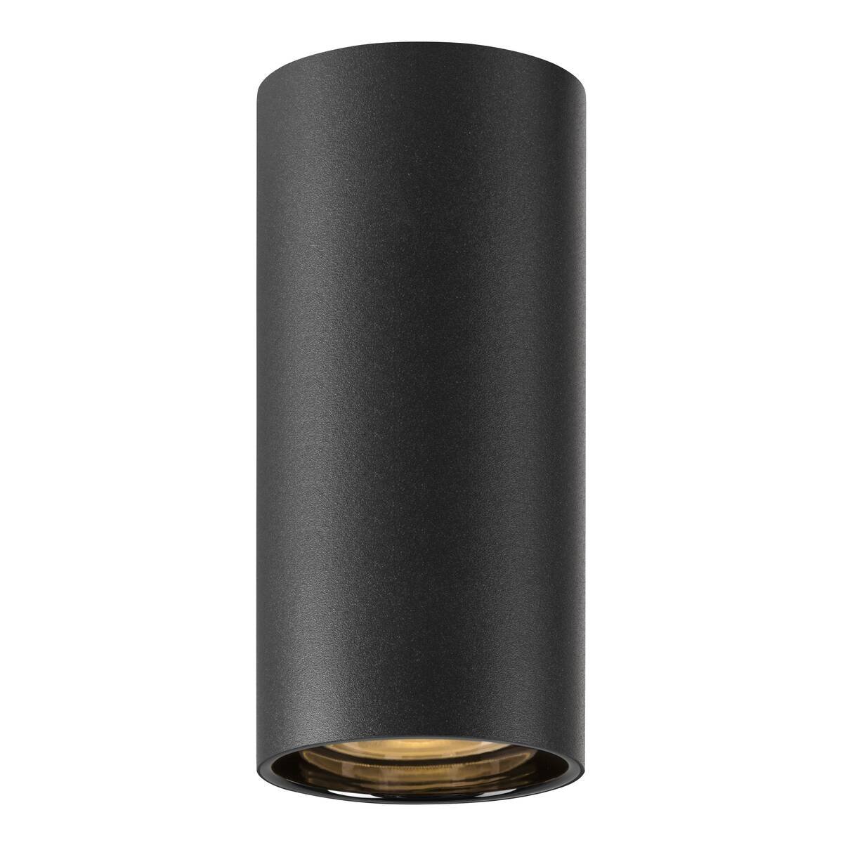 LA 1006439 ASTO TUBE stropní přisazené svítidlo, válcové, max. 1x 10 W, černé - BIG WHITE (SLV)