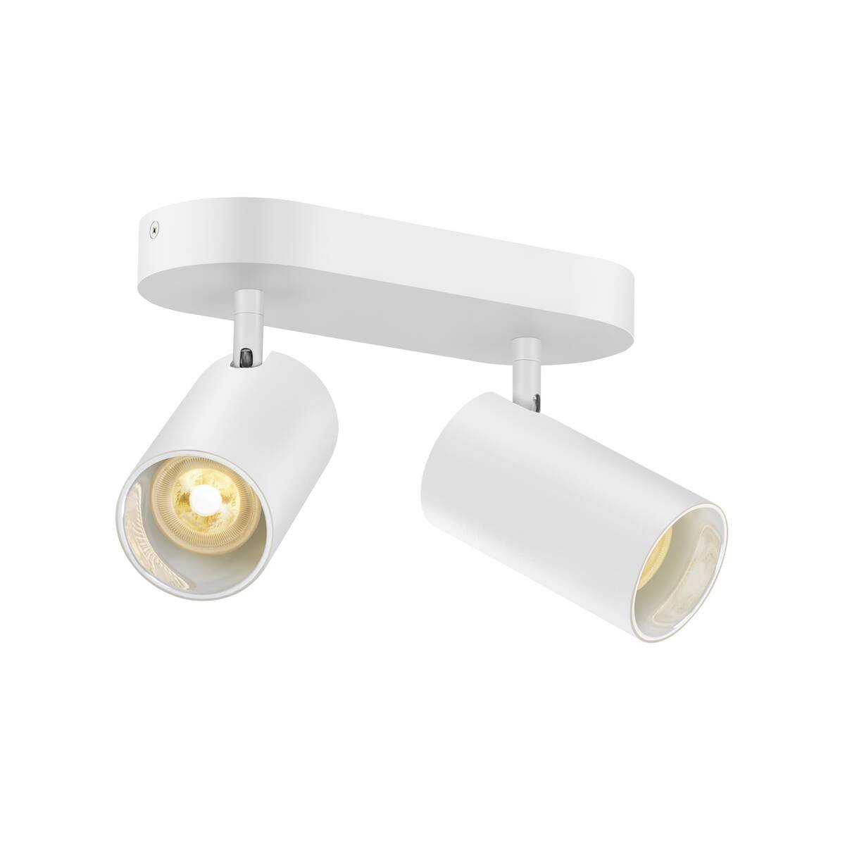 Levně LA 1006426 ASTO TUBE stropní přisazené svítidlo, válcové, max. 2x 10 W, bílé - BIG WHITE (SLV)