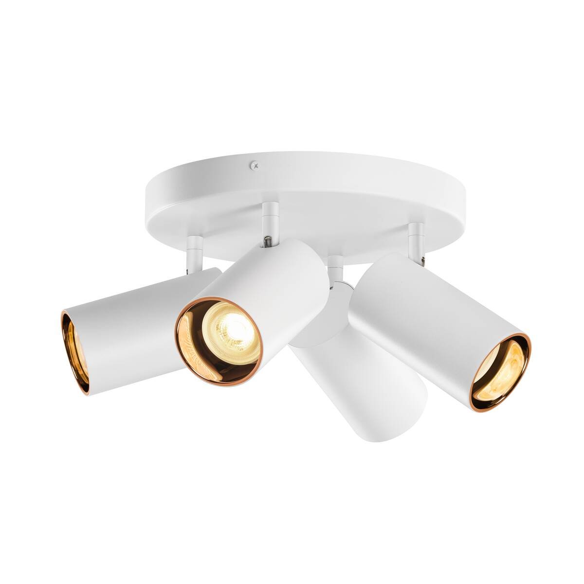 LA 1006430 ASTO TUBE stropní přisazené svítidlo, válcové, max. 4x 10 W, bílé - BIG WHITE (SLV) (obrázek 5)