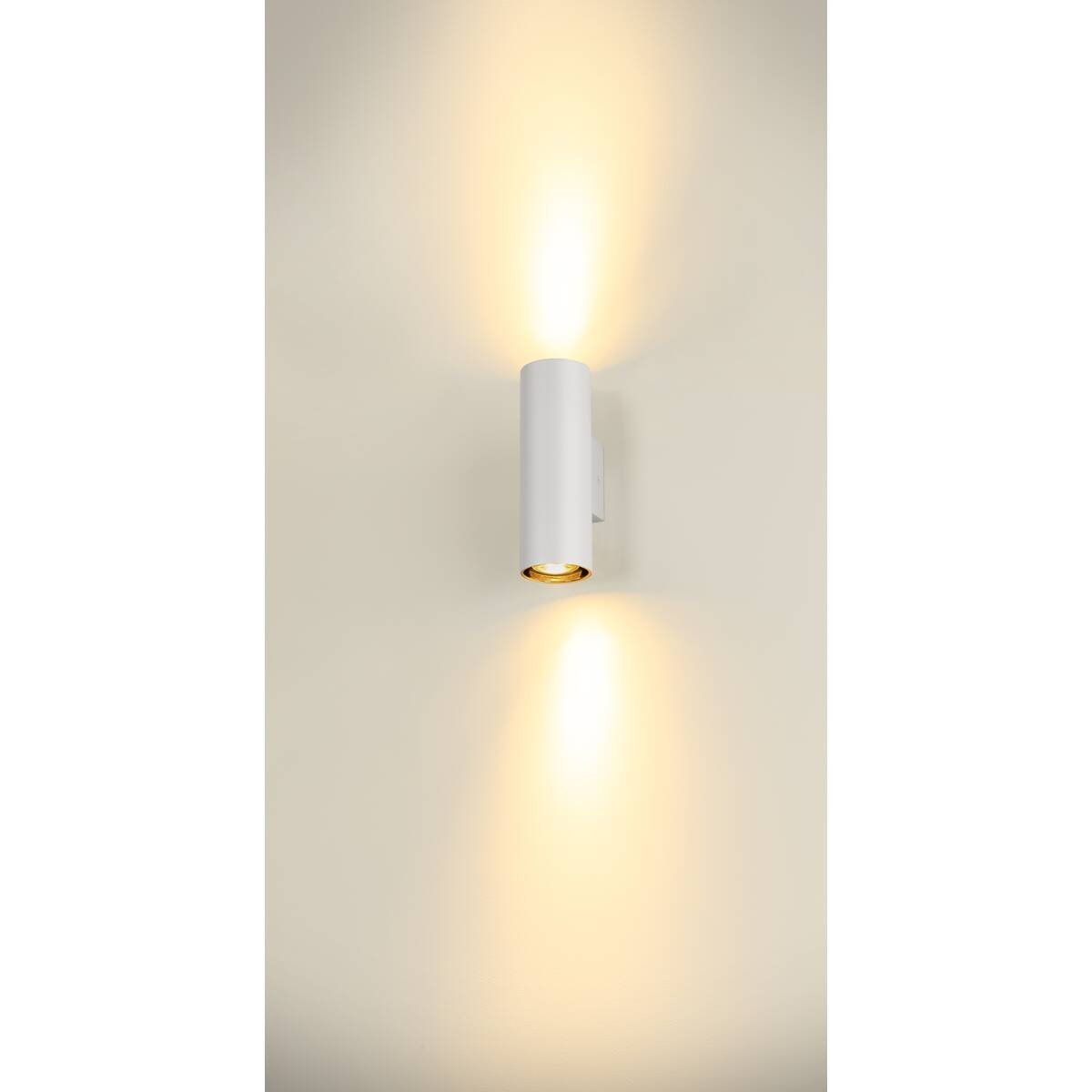 LA 1006444 ASTO TUBE nástěnné přisazené svítidlo, válcové, 2x 10 W, bílé - BIG WHITE (SLV) (obrázek 12)