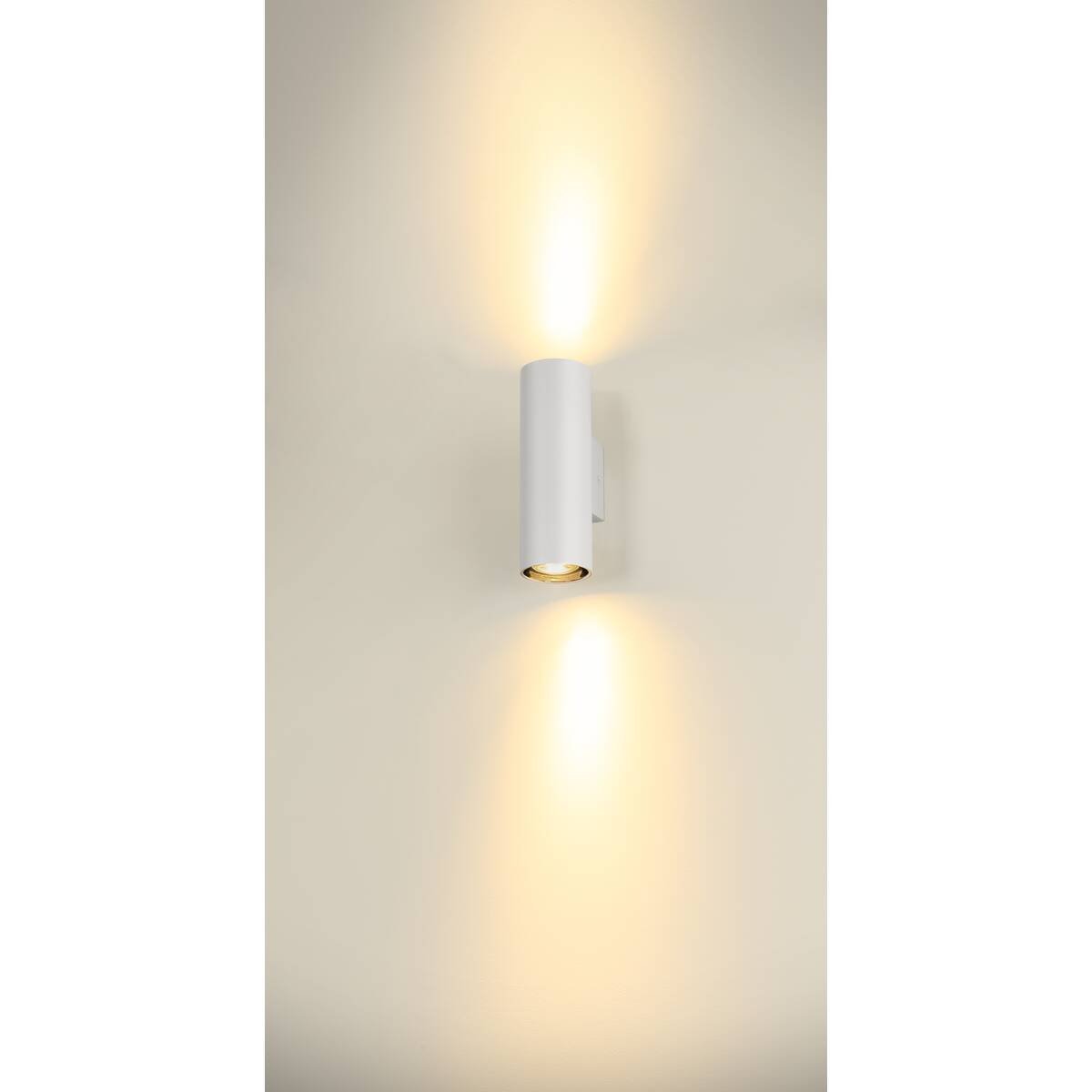 LA 1006444 ASTO TUBE nástěnné přisazené svítidlo, válcové, 2x 10 W, bílé - BIG WHITE (SLV) (obrázek 13)