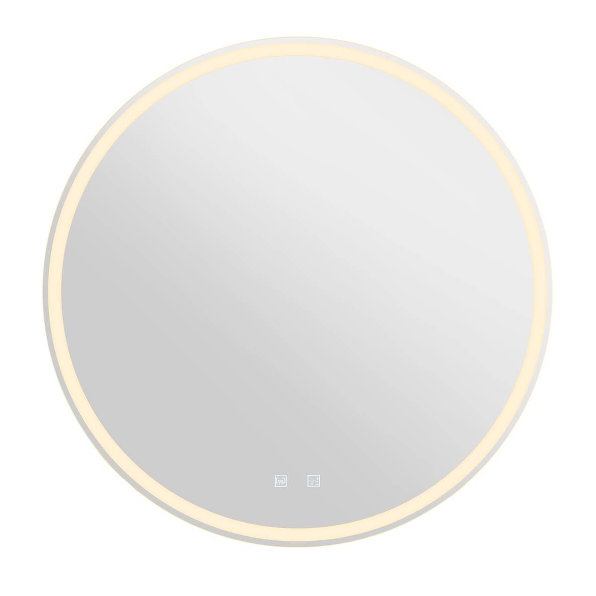 LA 1007200 TRUKKO 80 zrcadlo Ø 80 cm, chrom - BIG WHITE (SLV) (obrázek 4)