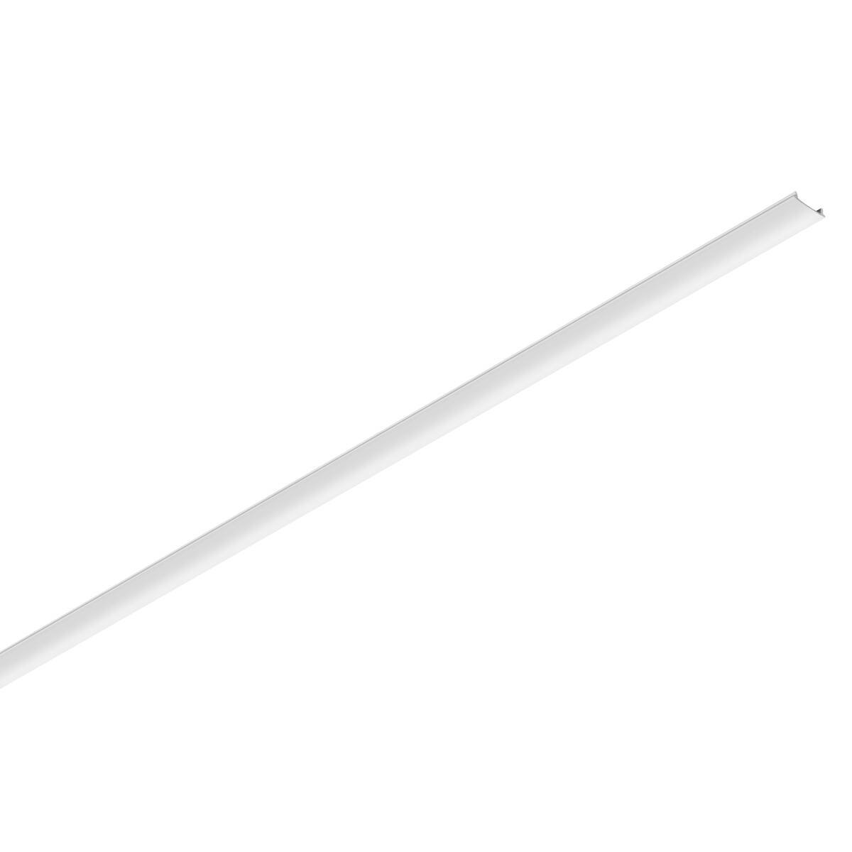 LA 1007189 48 V TRACK lištový kryt, 26 mm, pro nástavbovou hlub. i montážní lištu, 2 m, bílý - BIG WHITE (SLV)