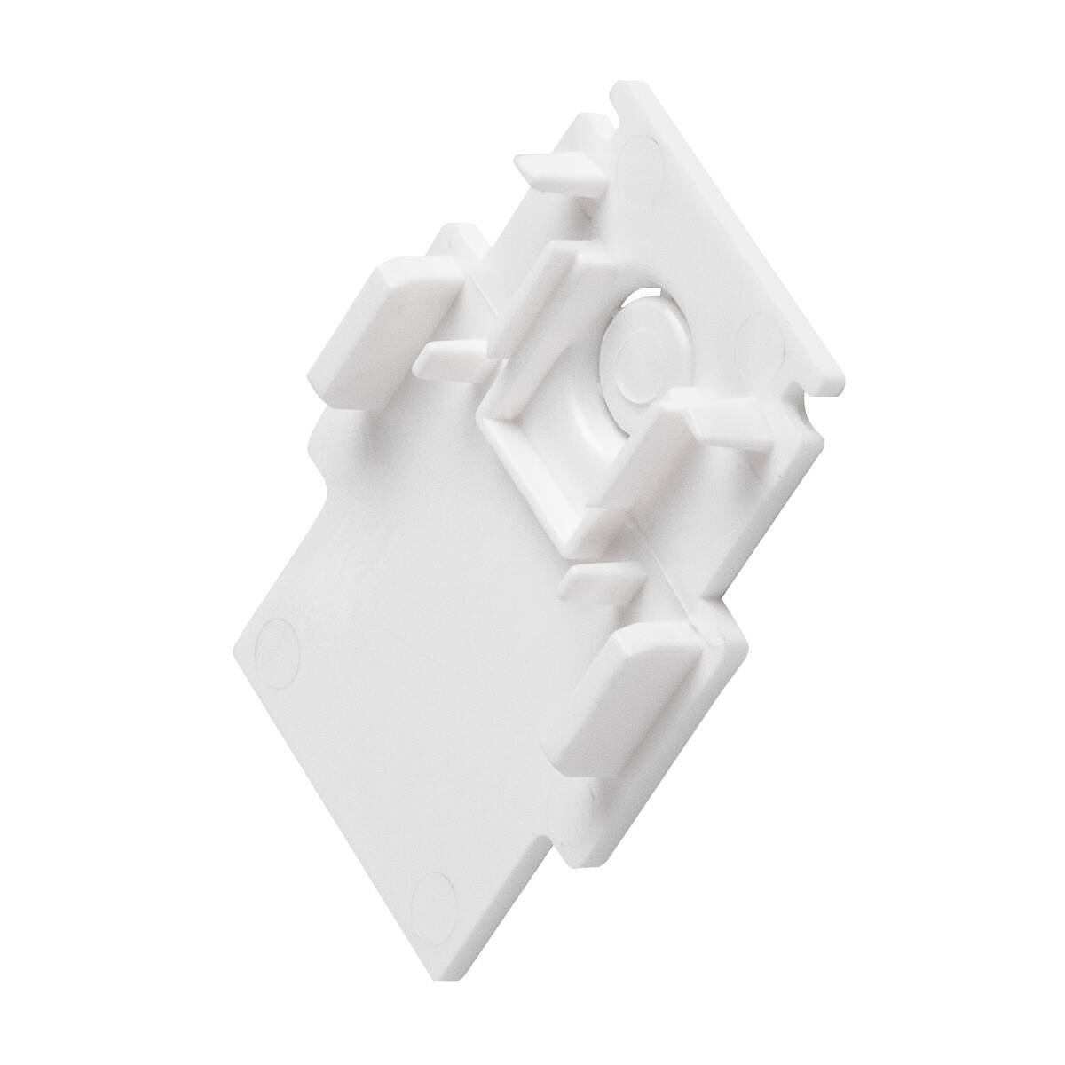 LA 1006598 Koncová krytka pro montážní lištu 48 V TRACK bílá - BIG WHITE (SLV)