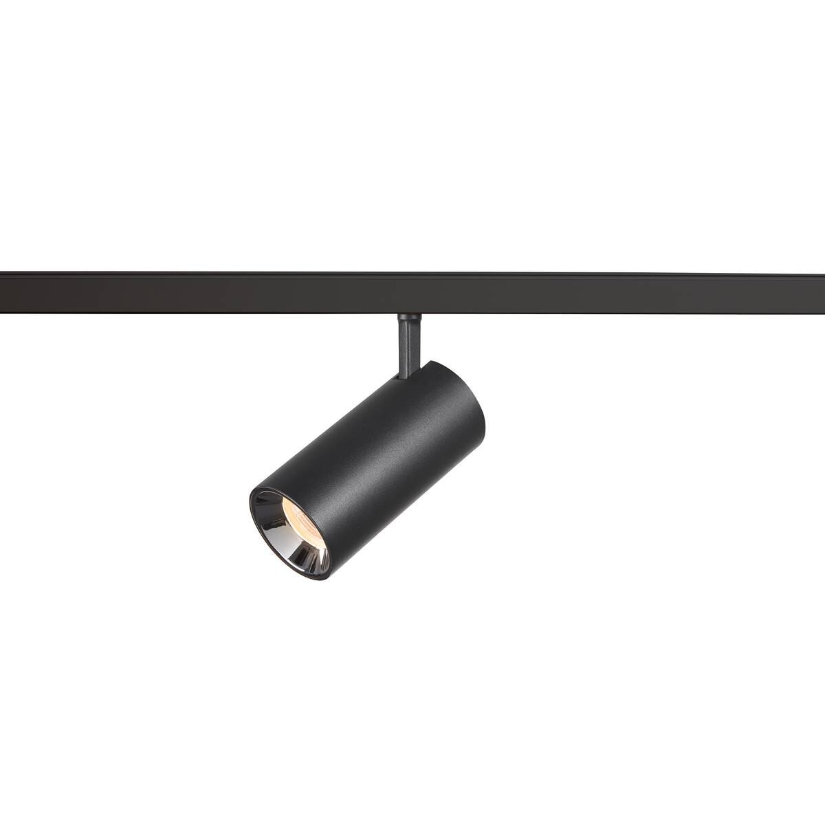 LA 1006710 NUMINOS® S 48 V TRACK DALI, spot, černé/chrom, 16 W, 1000 lm, 2700 K, CRI90, 40° - BIG WHITE (SLV)