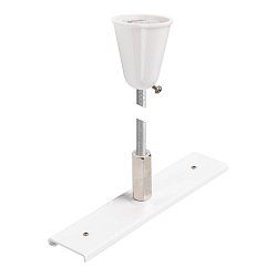Obrázek pro produkt Výztužná lištová deska s nástavbovou sadou 48 V TRACK, 1m tyč bílá - BIG WHITE (SLV)