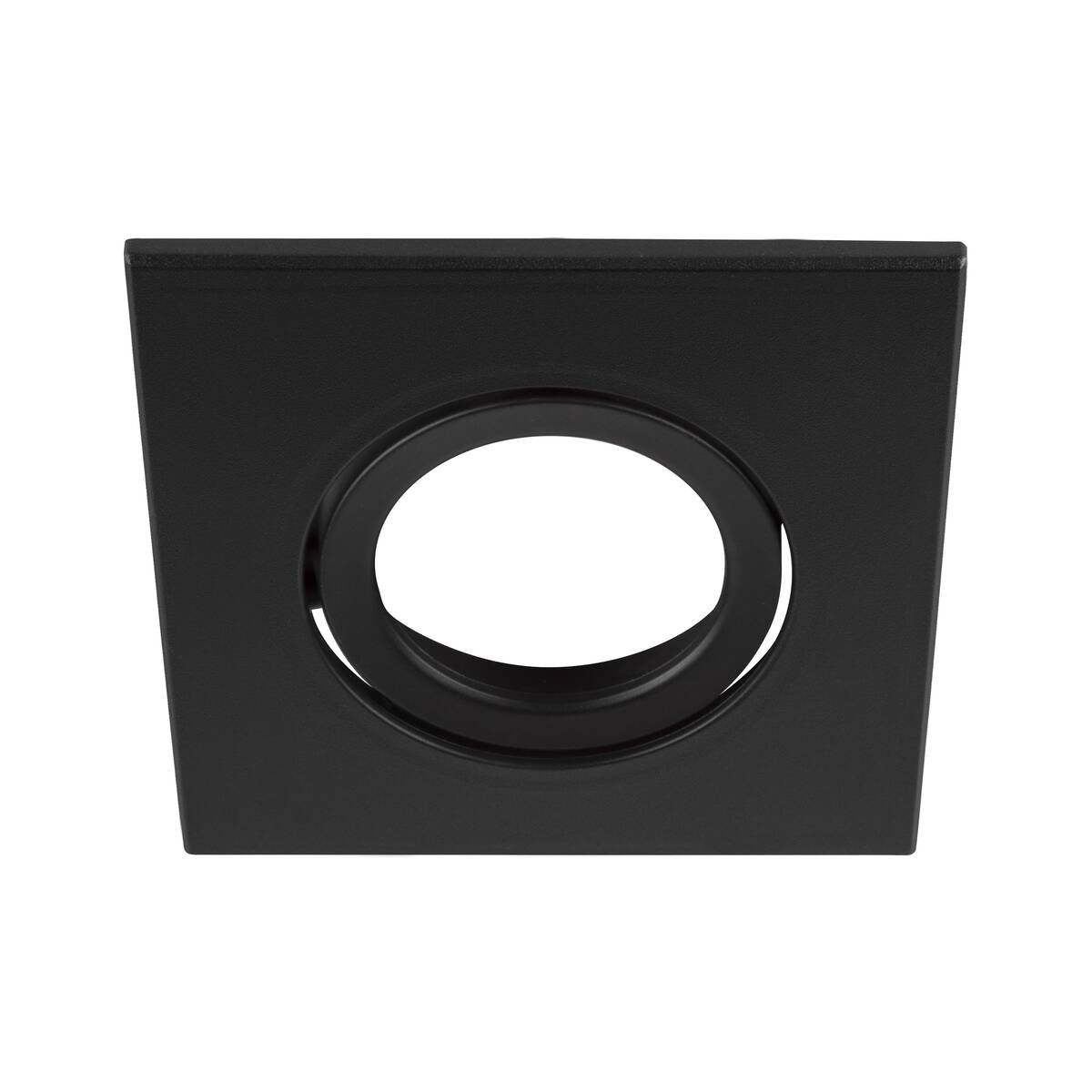 LA 1007184 UNIVERSAL DOWNLIGHT kryt pro downlight IP20, výkyvný, hranatý, černý - BIG WHITE (SLV)