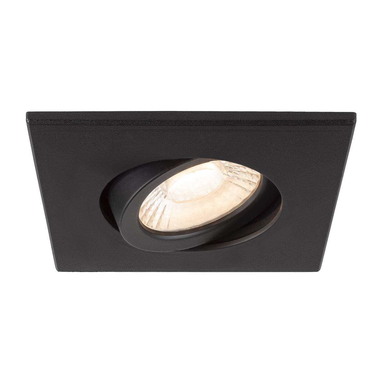 LA 1007184 UNIVERSAL DOWNLIGHT kryt pro downlight IP20, výkyvný, hranatý, černý - BIG WHITE (SLV) (obrázek 5)