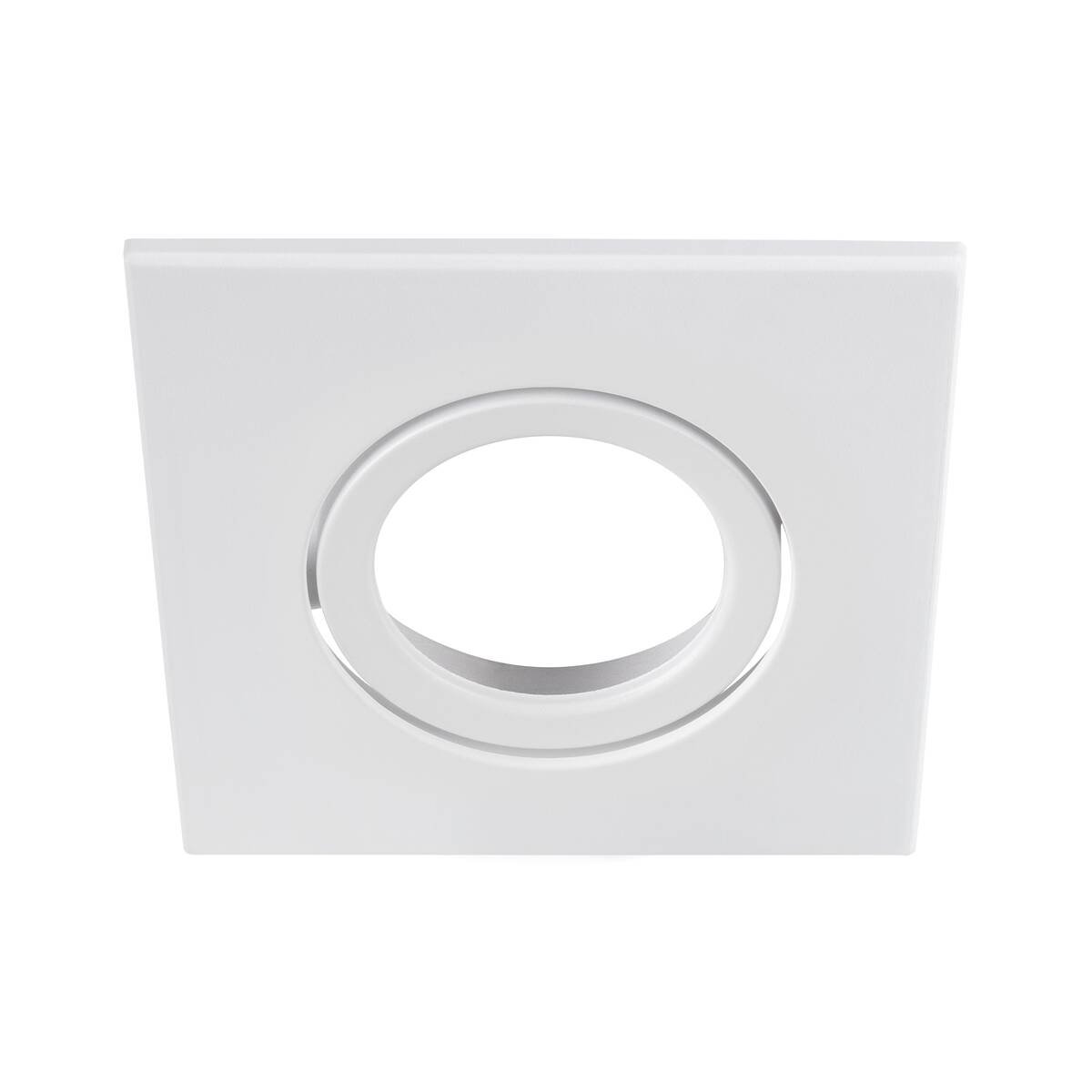 LA 1007185 UNIVERSAL DOWNLIGHT kryt pro downlight IP20, výkyvný, hranatý, bílý - BIG WHITE (SLV)