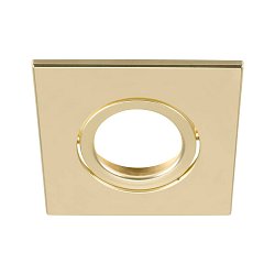 Obrázek pro produkt UNIVERSAL DOWNLIGHT kryt pro downlight IP20, výkyvný, hranatý, matně zlatý - BIG WHITE (SLV)