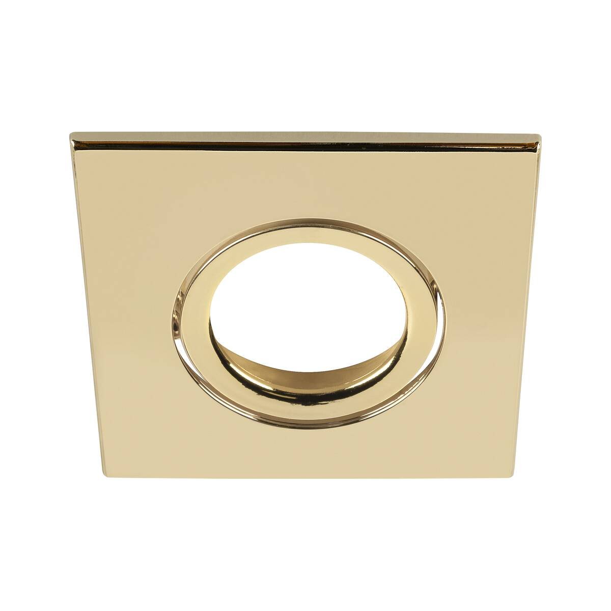 LA 1007187 UNIVERSAL DOWNLIGHT kryt pro downlight IP20, výkyvný, hranatý, zlatý - BIG WHITE (SLV)