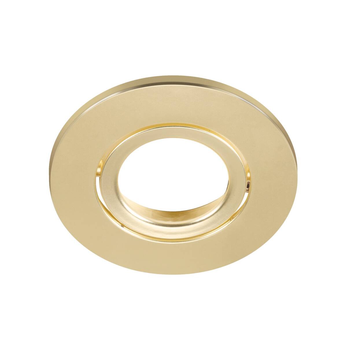 LA 1007191 UNIVERSAL DOWNLIGHT kryt pro downlight IP20, výkyvný, kulatý, matně zlatý - BIG WHITE (SLV)