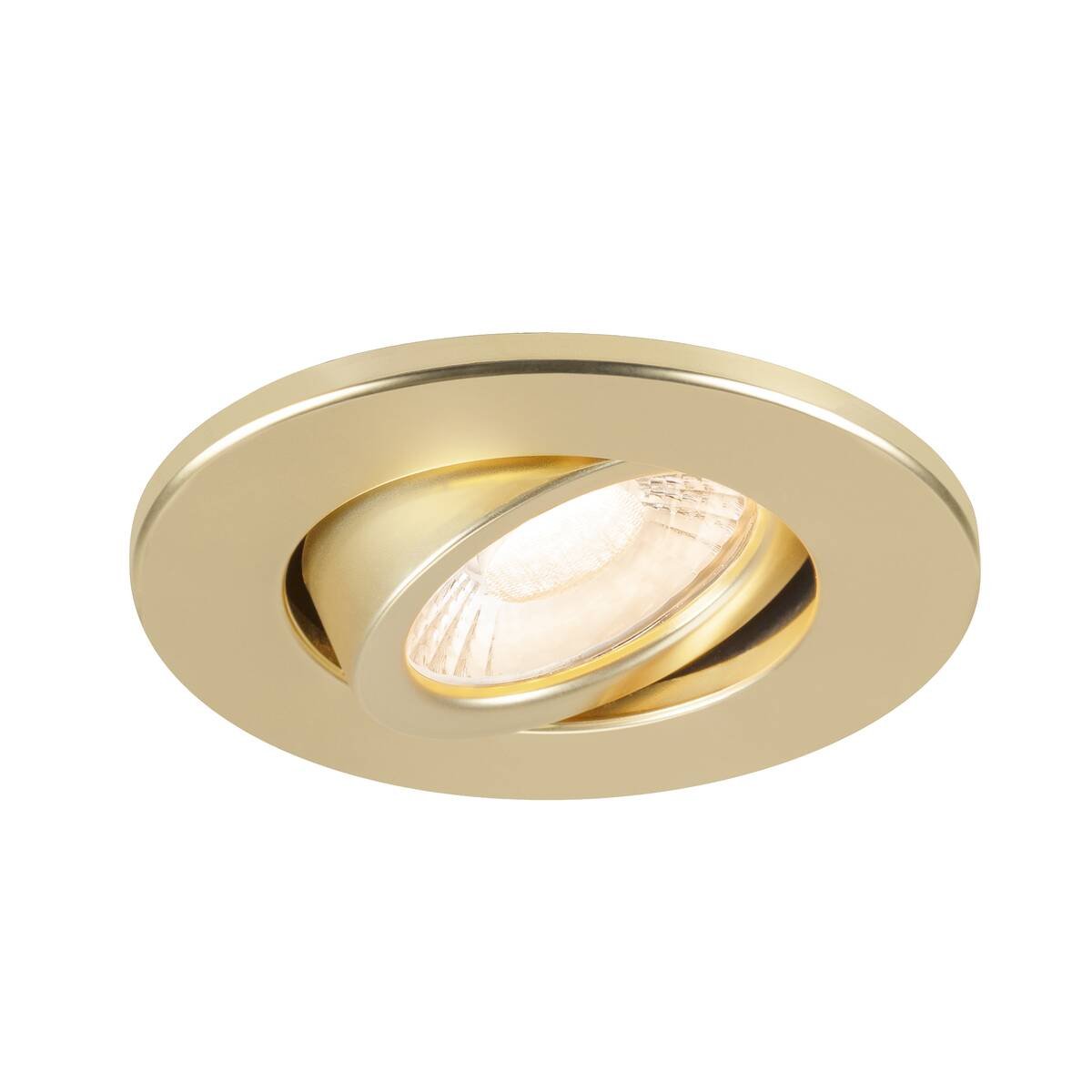 LA 1007191 UNIVERSAL DOWNLIGHT kryt pro downlight IP20, výkyvný, kulatý, matně zlatý - BIG WHITE (SLV) (obrázek 5)
