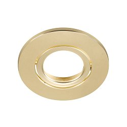 Obrázek pro produkt UNIVERSAL DOWNLIGHT kryt pro downlight IP20, výkyvný, kulatý, matně zlatý - BIG WHITE (SLV)