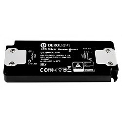 Obrázek pro produkt Deko-Light LED-napájení FLAT, CC, UT350mA/20W konstantní proud 350 mA IP20 2-57V DC 0,70-20,00 W - DEKOLIGHT