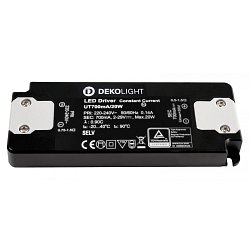 Obrázek pro produkt Deko-Light LED-napájení FLAT, CC, UT700mA/20W konstantní proud 700 mA IP20 2-29V DC 1,40-20,00 W - DEKOLIGHT