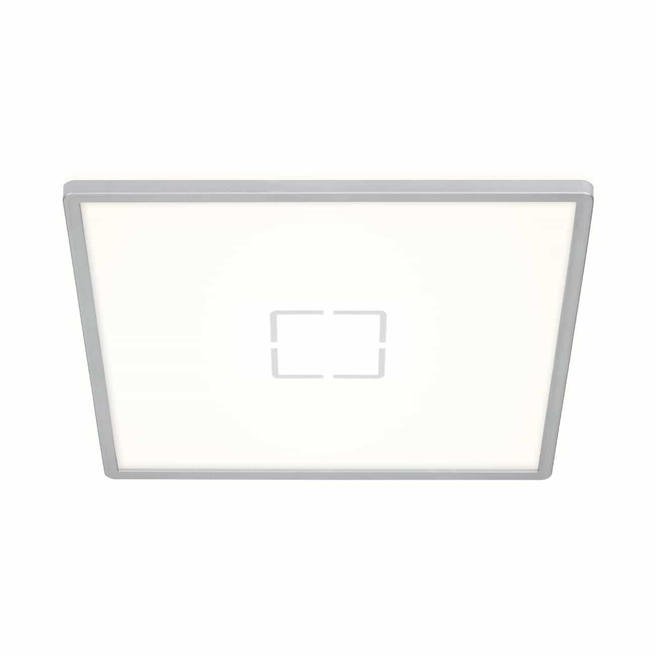 Levně BRI 3393-014 Slim svítidlo LED panel, 42 cm, 3000 lm, 22 W, stříbrná - BRILONER