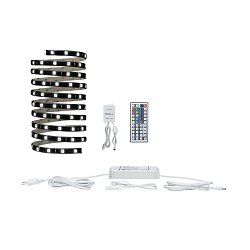 Obrázek pro produkt YourLED pásek základní sada 3m RGB černá, čirá - PAULMANN
