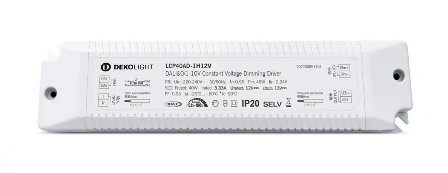 IMPR 862253 Deko-Light napájení (CV, DC) stmívatelné - BASIC, DIM, CV, LCP40AD-1H12V - LIGHT IMPRESSIONS