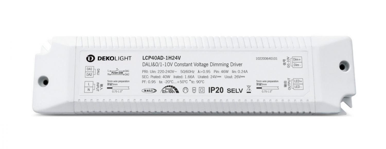 IMPR 862255 Deko-Light napájení (CV, DC) stmívatelné - BASIC, DIM, CV, EUP40D-1W24V-0 - LIGHT IMPRESSIONS