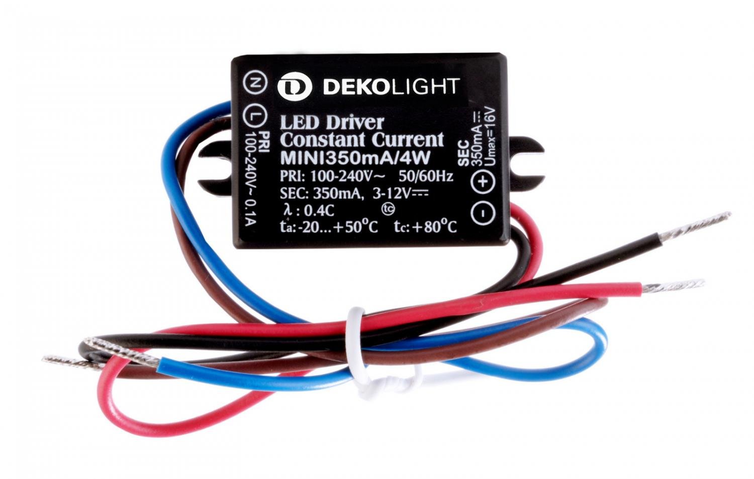 IMPR 872129 Deko-Light napájení (CC, DC) - MINI, CC, 350mA/4W - LIGHT IMPRESSIONS