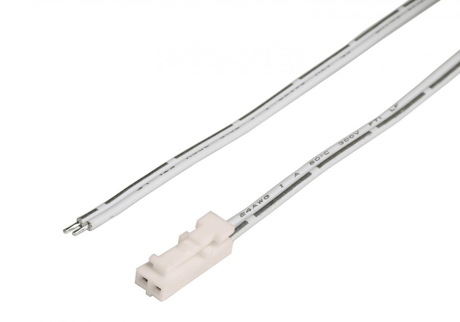 IMPR 940032 Deko-Light příslušenství - MINI-AMP zakončovací kabel (zástrčka) 30cm, 12V/24V, max. 3A, IP20 - LIGHT IMPRESSIONS