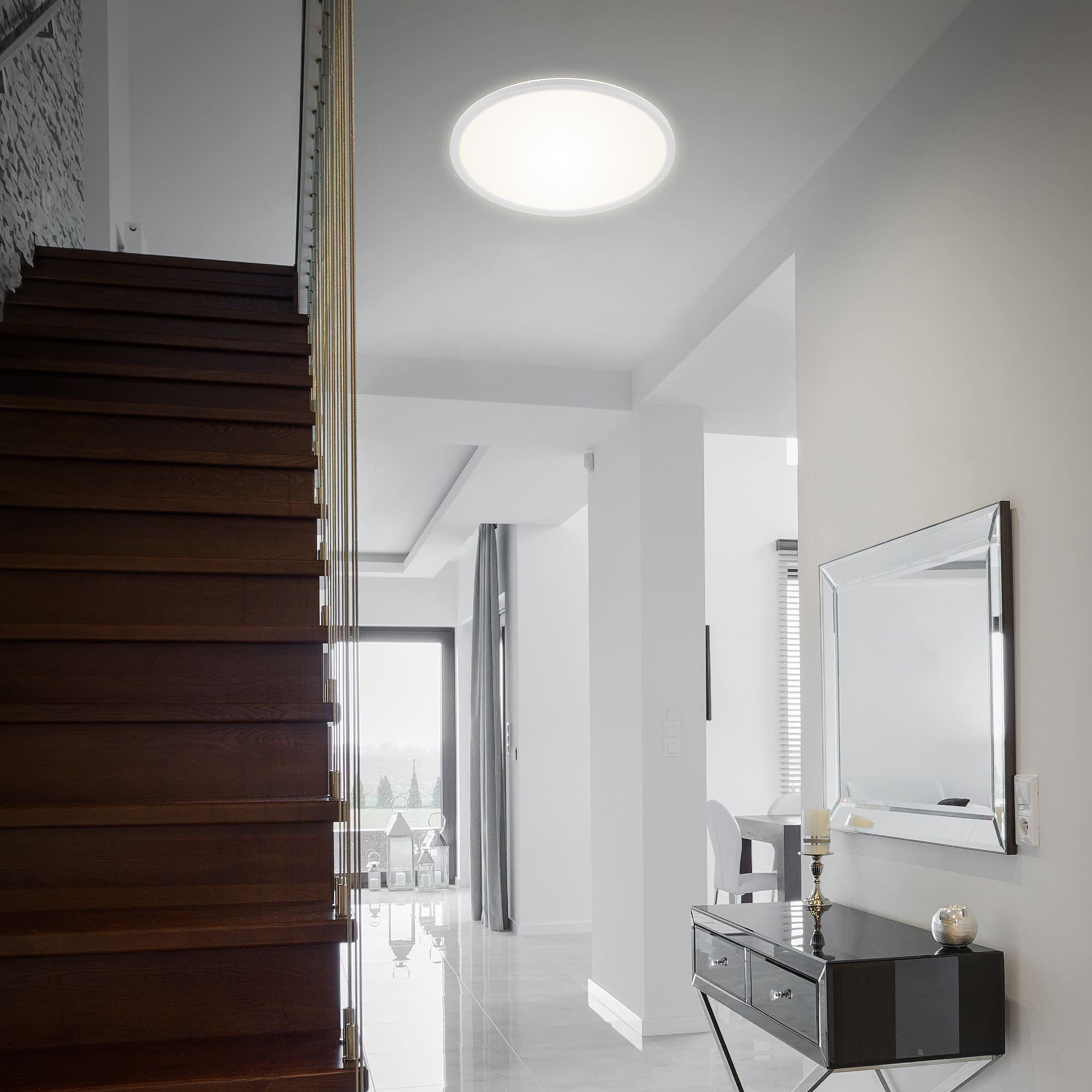 BRILO 7080-016 Slim CCT svítidlo LED panel, pr. 42 cm, 22 W, bílé - BRILO (obrázek 8)