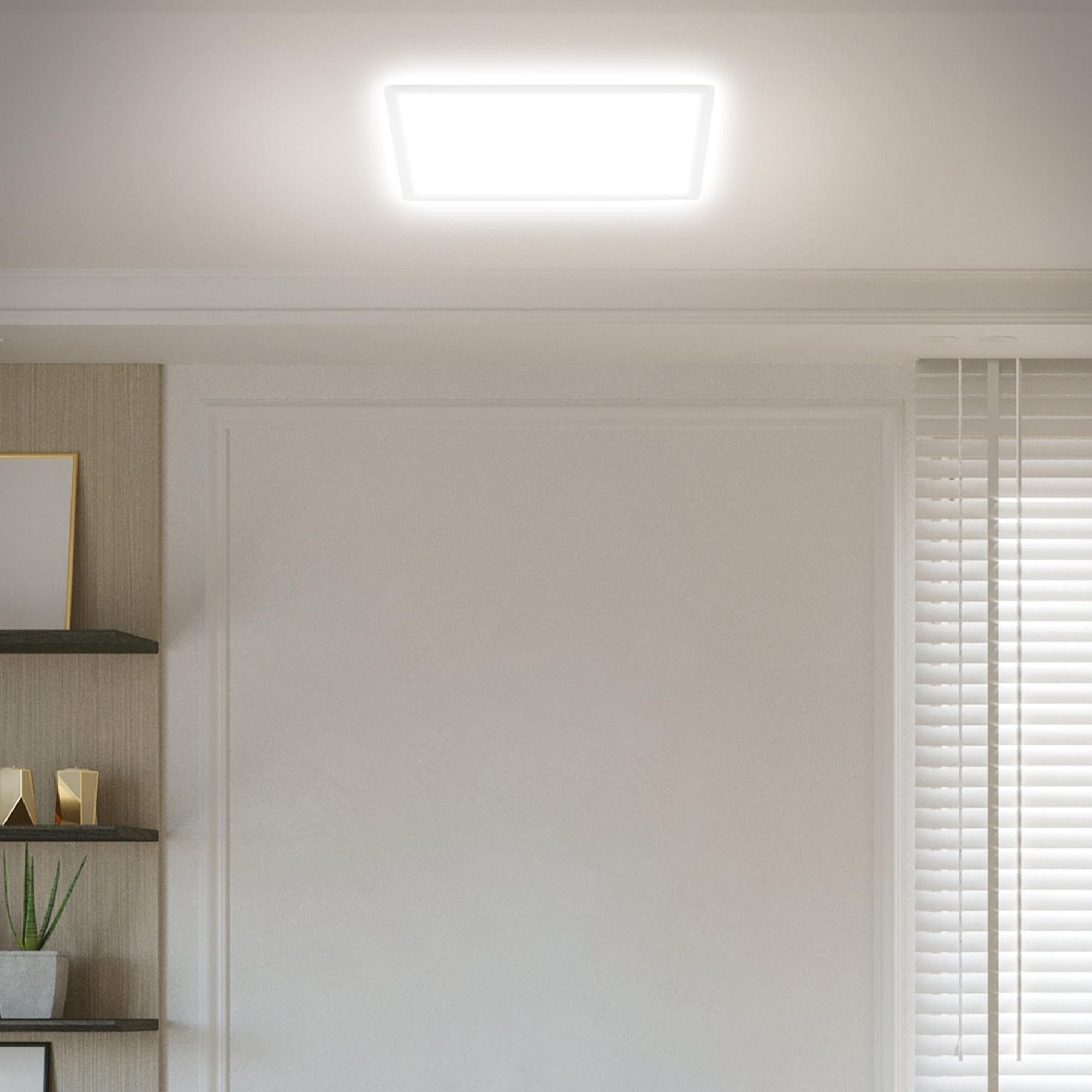 BRILO 7158-416 Slim svítidlo LED panel, 42 cm, 3000 lm, 22 W, bílé - BRILO (obrázek 5)