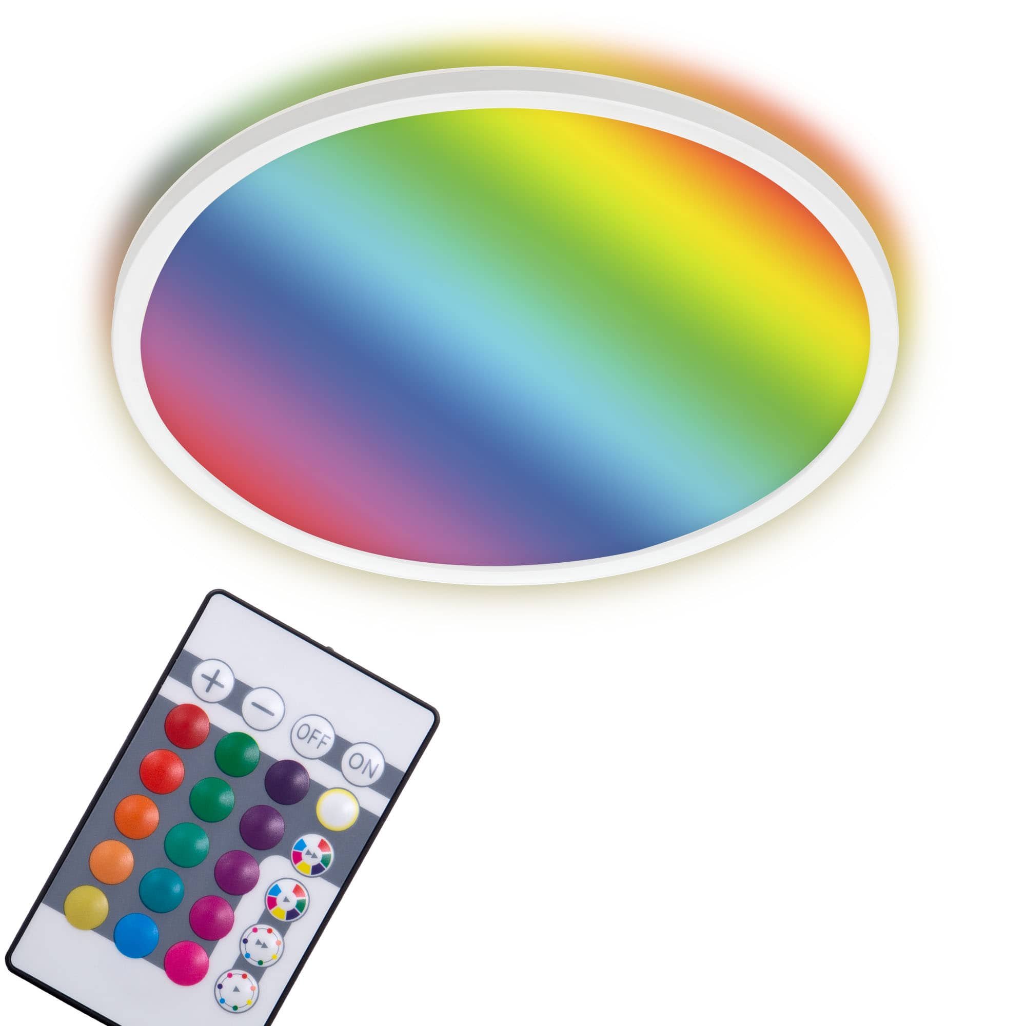 BRILO 7094-416 Slim svítidlo LED panel, pr. 42 cm, 2700 lm, 22 W, bílé - BRILO