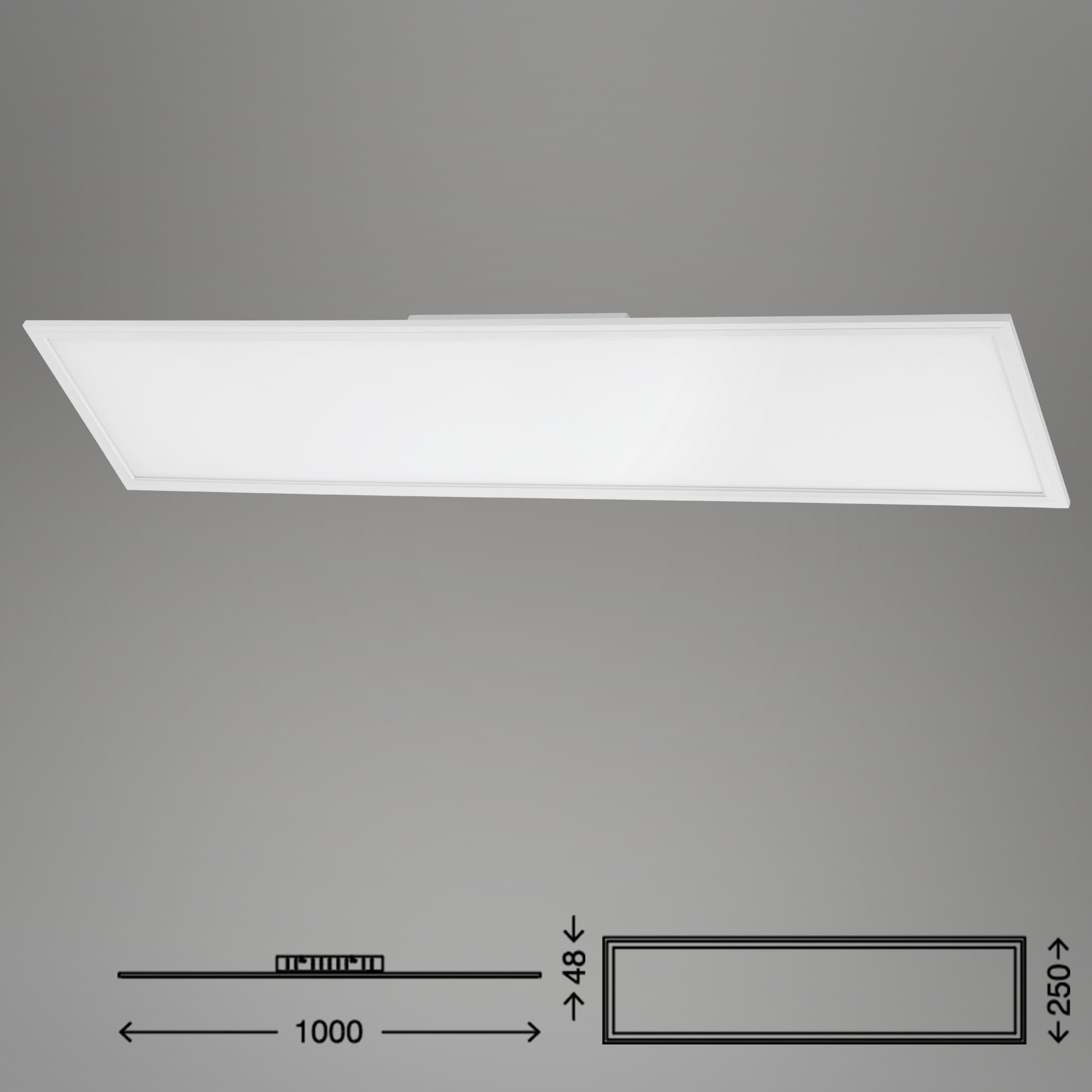 BRILO 7167-016 CCT svítidlo LED panel, 100 cm, 2200 lm, 24 W, bílé - BRILO (obrázek 7)