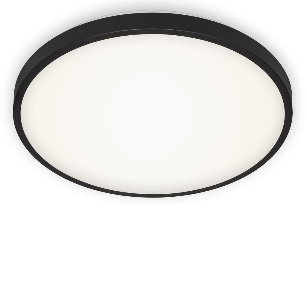 BRILO 3455215 LED stropní svítidlo, pr. 38,5 cm, 24 W, černá (starý kód: BRILO 3455-215) - BRILO