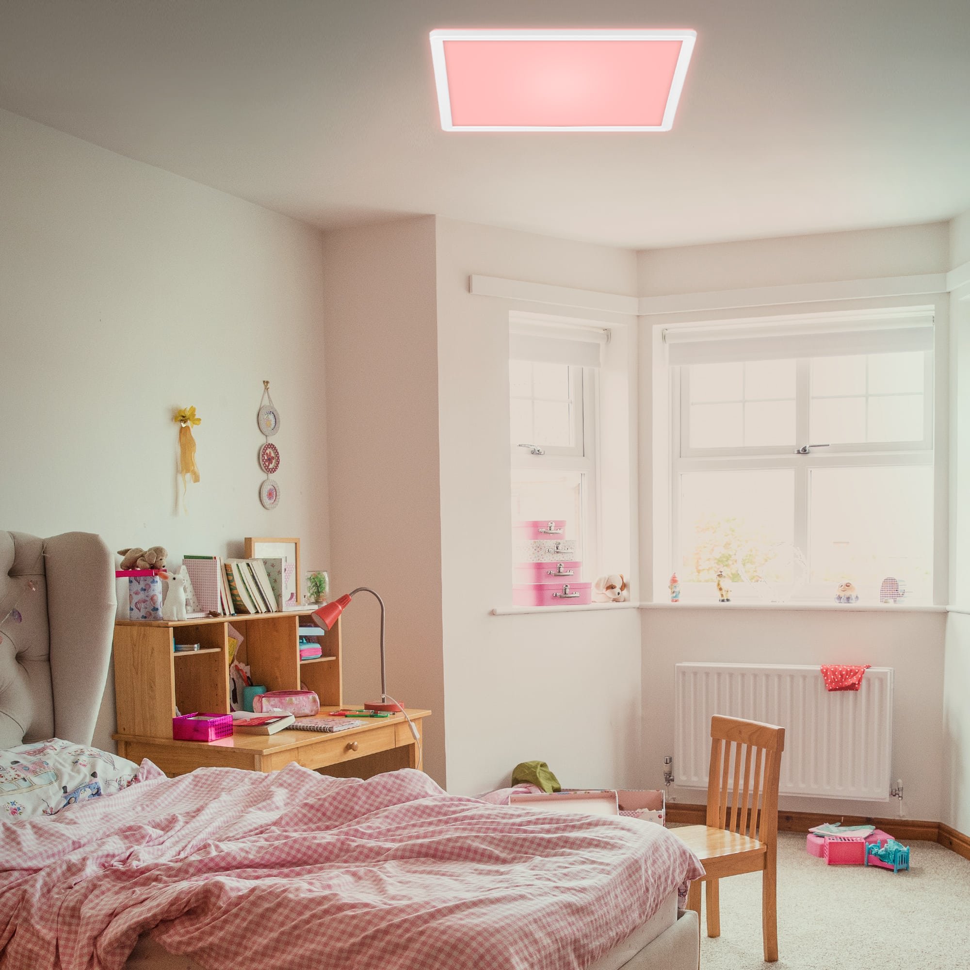 BRILO 7091-416 Slim svítidlo LED panel, 42 cm, 2700 lm, 22 W, bílé - BRILO (obrázek 7)