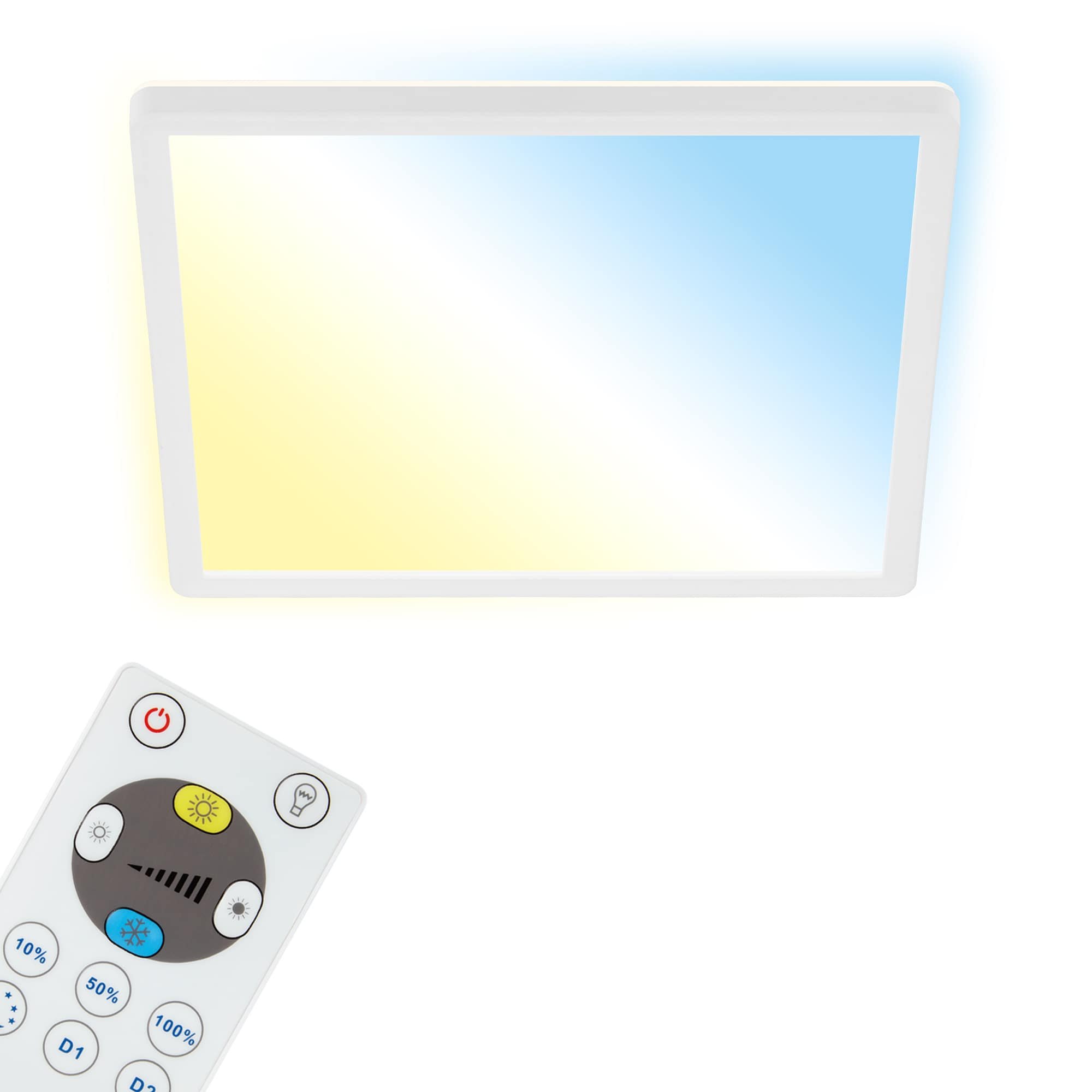 BRILO 7081-016 Slim CCT svítidlo LED panel, 29,3 cm, 18 W, bílé - BRILO