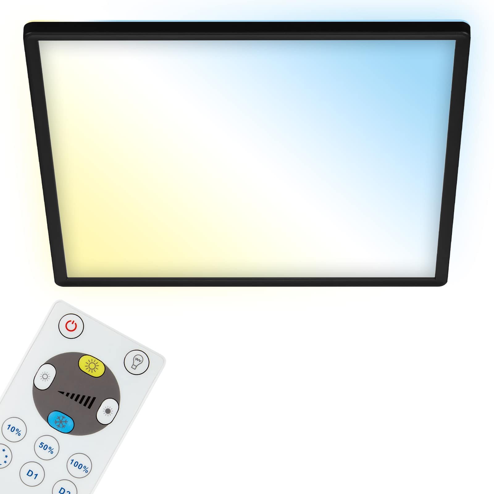 BRILO 7082-015 Slim CCT svítidlo LED panel, 42 cm, 22 W, černá - BRILO (obrázek 4)